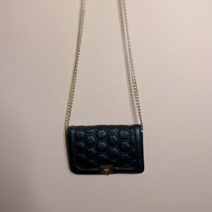 Small Black Quilted Purse